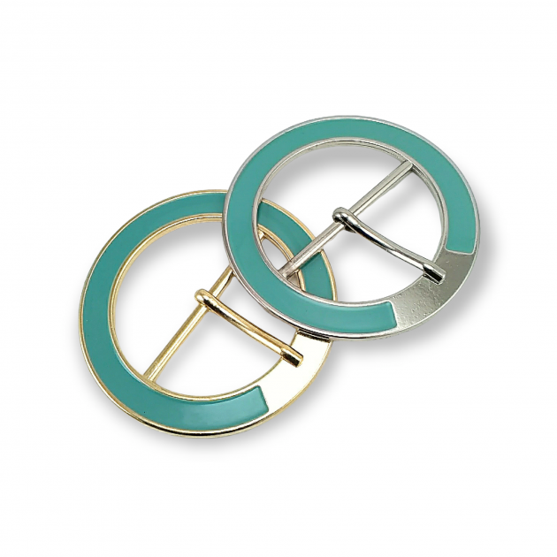 5 mm Ring buckle Metal Center Bar Belt Buckle E 842