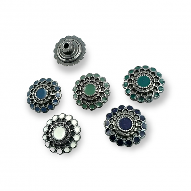 20 mm 32 Boy Kot Düğme Mineli veya Taşlı Kot Düğmesi E 1032 20 mm 32 Boy Kot Düğme Mineli veya Taşlı Kot Düğmesi E 1032