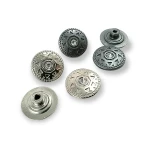 Jeans Button 23 mm 36 L  Sun Design Rhinestone Jeans Button E 333