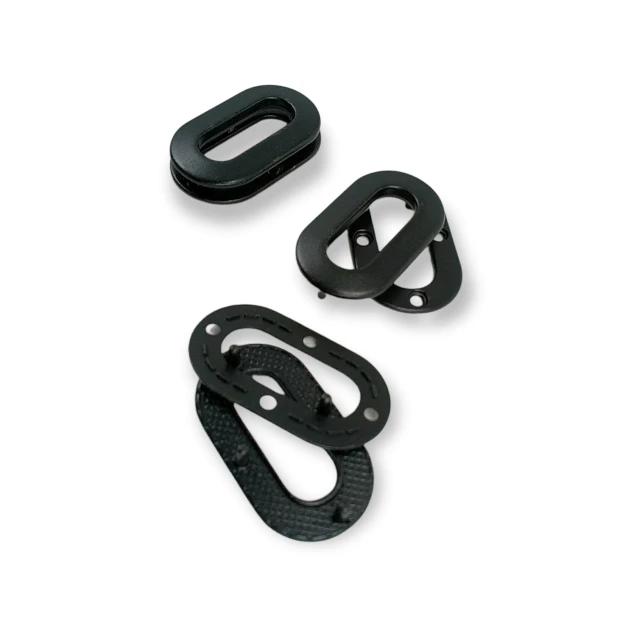 Kuşgözü Metal Oval Çerçeve Şekil 20 x 7 mm E 1943