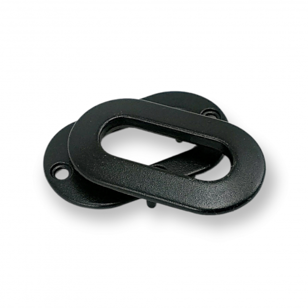 Eyelet Metal Oval Frame Figure 20 x 7 mm E 1943 Eyelet Metal Oval Frame Figure 20 x 7 mm E 1943