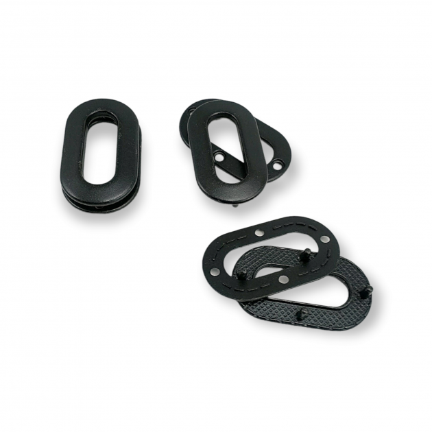 Eyelet Metal Oval Frame Figure 20 x 7 mm E 1943 Eyelet Metal Oval Frame Figure 20 x 7 mm E 1943