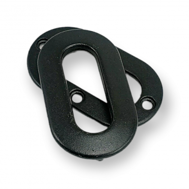 Eyelet Metal Oval Frame Figure 20 x 7 mm E 1943 Eyelet Metal Oval Frame Figure 20 x 7 mm E 1943