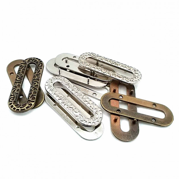 Eyelet Decorative Patterned Oval Edge 20 x 53 mm E 529