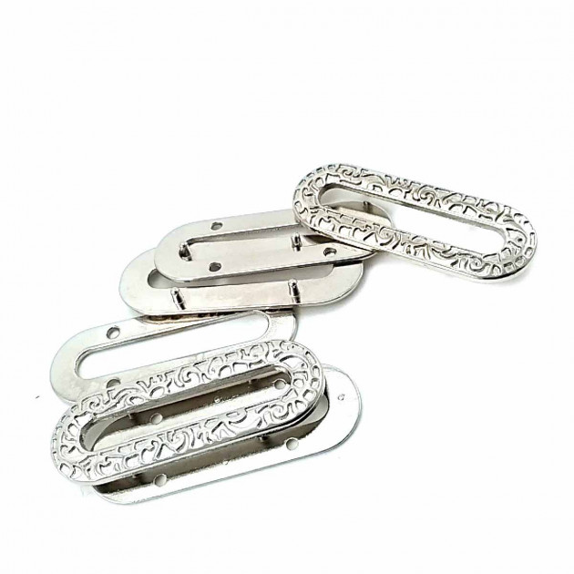 Eyelet Decorative Patterned Oval Edge 20 x 53 mm E 529