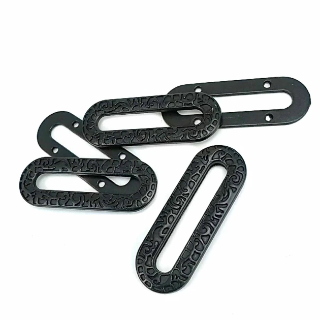 Kuşgözü 20 x 60 mm Dekoratif Desenli Oval Kenarlı E 663