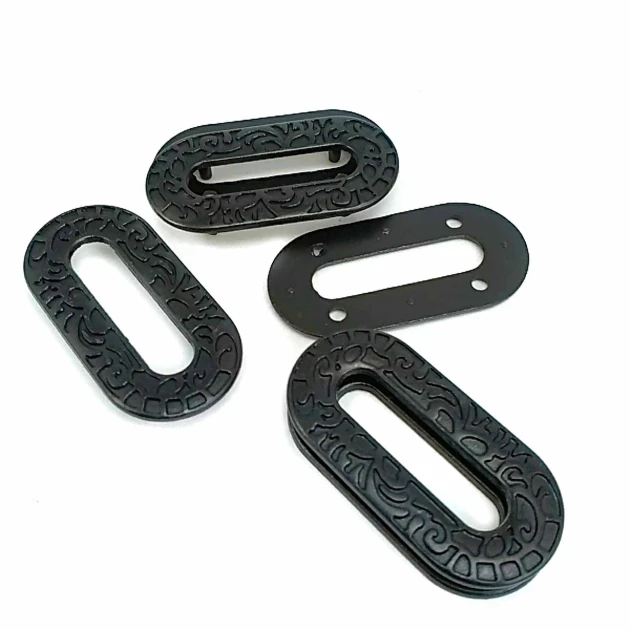 Kuşgözü 28 x 40 mm Oval Kenarlı Dekoratif Desenli Kuşgözü E 664