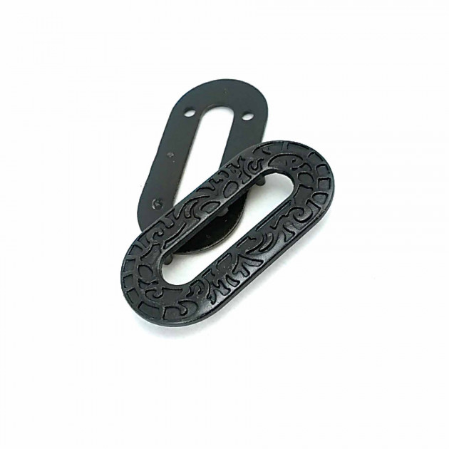 Eyelet 28 x 40 mm Oval Edge Decorative Patterned Eyelet E 664