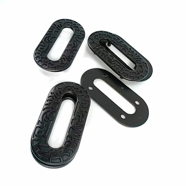 Kuşgözü 28 x 40 mm Oval Kenarlı Dekoratif Desenli Kuşgözü E 664