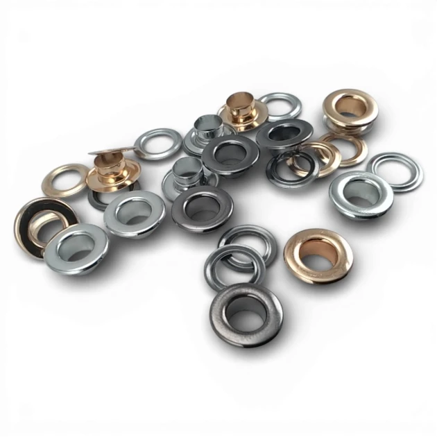 Flat Eyelet 6 mm 0.24" NO 4 Brass Premium Quality EPR0004