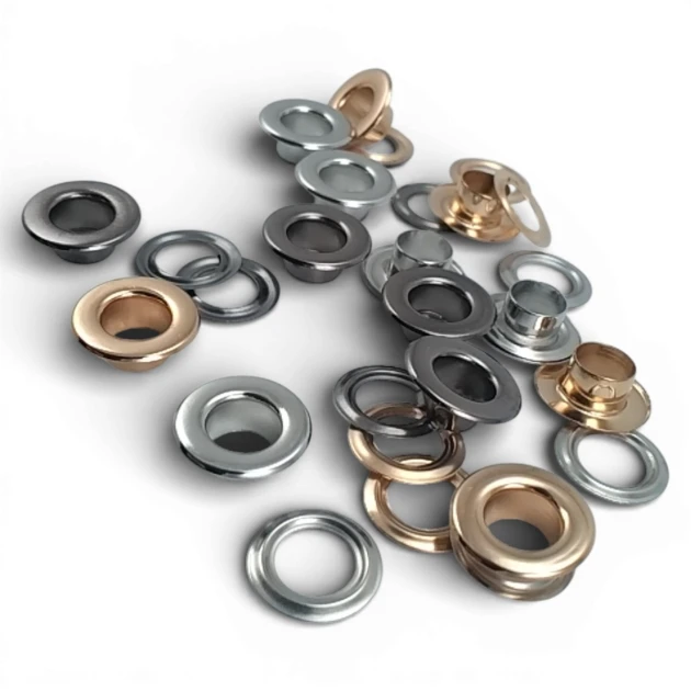 Flat Eyelet 6 mm 0.24" NO 4 Brass Premium Quality EPR0004