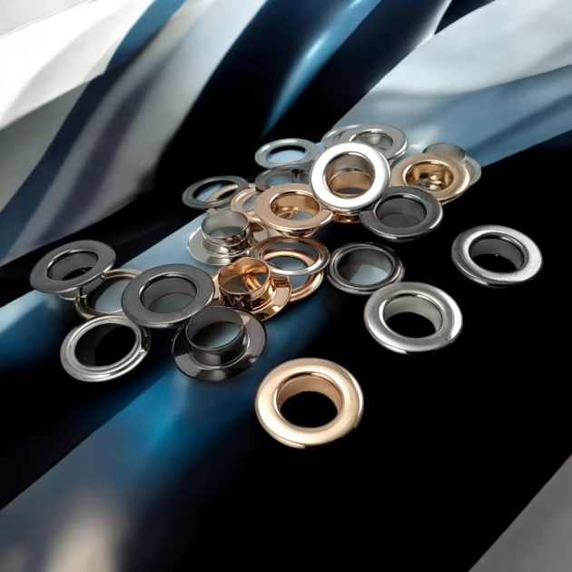 10 mm Flat Eyelet Brass 0,39" Premium Quality EPR0024