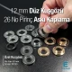 Brass 26 NO Flat Eyelet 12 mm 0.47" Premium Quality EPR0026