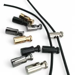 Metal Stoper Üstten Basmalı Model Tek Delikli 4 mm Delik Çaplı - Zamak Stoper E 1848