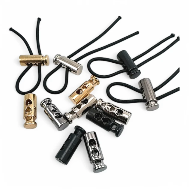 Metal Stopper 4.5 mm Hole Diameter Two Hole Top Press Model - Zinc Alloy Stopper E 1915