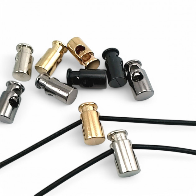 Metal Stopper Top Press Model Single Hole 5.5 mm Hole Diameter - Zamak Stopper E 1916