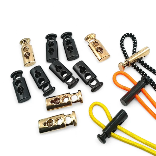 Two Hole 5 mm Hole Diameter Metal Stopper Top Press Model - Zinc Alloy Stopper E 2061