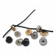 Single Hole 6x3 mm Hole Diameter Metal Stopper Top Press D Model - Zamak Stopper E 2131