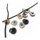 Tek Delikli 6x3 mm Delik Çaplı Metal Stoper Üstten Basmalı D Model - Zamak Stoper E 2131