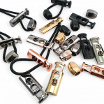 Metal Stoper Stopper Double Hole 5.5 mm -0,22" Cord Entry Quince Bead Combination E 214 - E 139