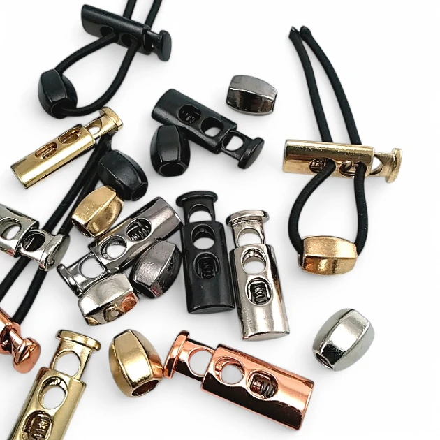 Çift Delikli Stoper 5,5 mm Kordon Girişi Ayva Boncuk Kombinli E 214 -E 139