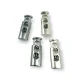 Two Hole Stopper Metal Cord Lock with 5 mm Cord Entry B0026