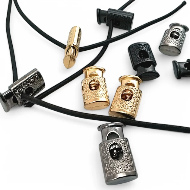 Metal Stoper Desenli Model Tek Delikli 4,5 mm Delik Çaplı Üstten Basmalı Model - Zamak Stoper E 282