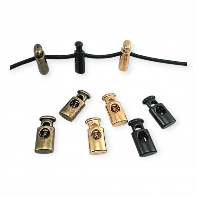 Tek Delikli Metal Stoper 4,5 mm Kordon Girişi E 299