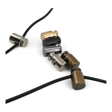 Tek Delikli Metal Stoper Üstten Basmalı Model 4 mm Delik Çaplı - Zamak Stoper E 343