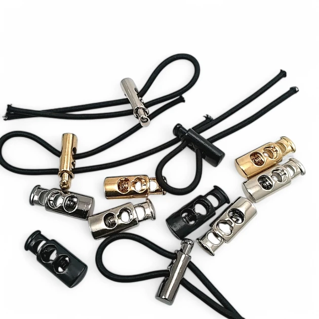 Metal Stoper 6x3,5 mm Delik Çaplı İki Delikli Yassı Üstten Basmalı Model - Zamak Stoper E 686