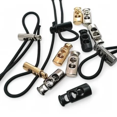 Metal Stoper 6x3,5 mm Delik Çaplı İki Delikli Yassı Üstten Basmalı Model - Zamak Stoper E 686