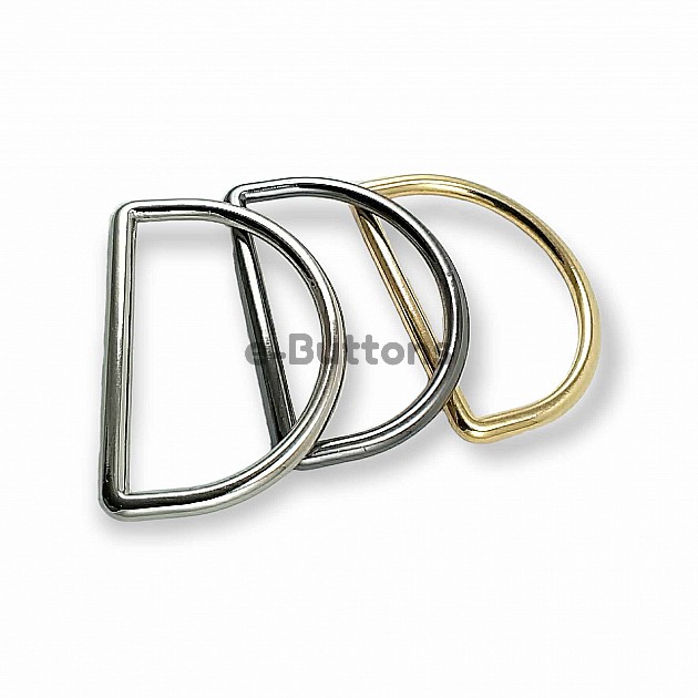 D Adjusting Buckle 4.1 cm Metal E 881