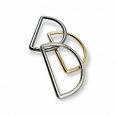 Metal D Buckle Belt Buckle 5 cm E 879