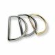 Metal D Buckle Belt Buckle 5 cm E 879