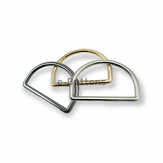 Metal D Buckle Belt Buckle 5 cm E 879