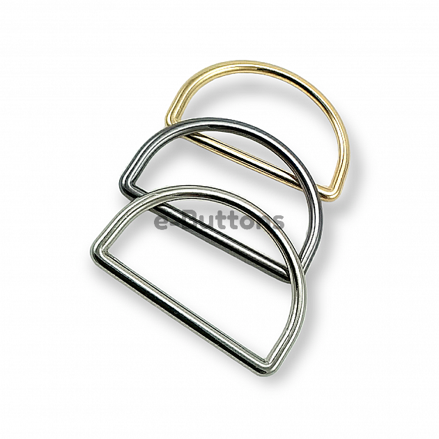 Metal D Buckle Belt Buckle 5 cm E 879