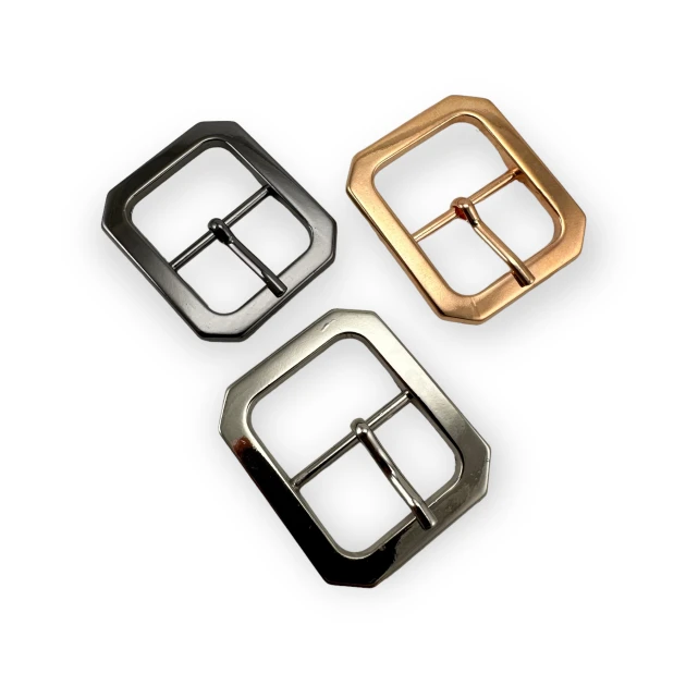 Center Bar Buckle  2.5 cm Belt Buckle Metal E 1224