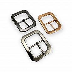 Center Bar Buckle  2.5 cm Belt Buckle Metal E 1224