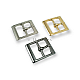 Center Bar Pin Buckle Shoe and Bag Buckle 16 mm E 1722