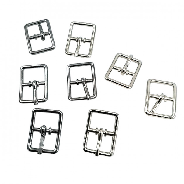 Shoe Buckle - 1.2 cm - 0,47" Metal Buckle E 2262