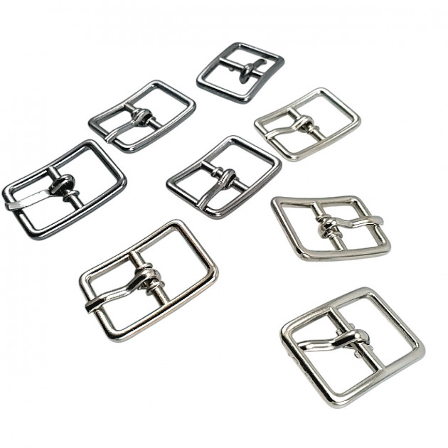 Shoe Buckle - 1.2 cm - 0,47" Metal Buckle E 2262