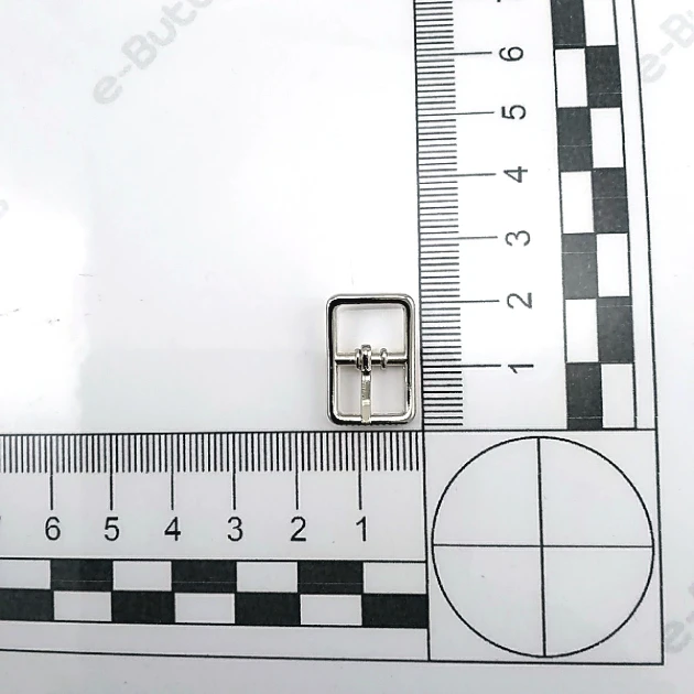 Shoe Buckle - 1 cm - 0,40" Metal Buckle E 2263