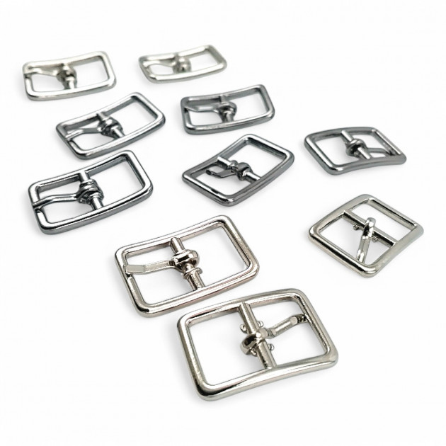 Shoe Buckle - 1 cm - 0,40" Metal Buckle E 2263