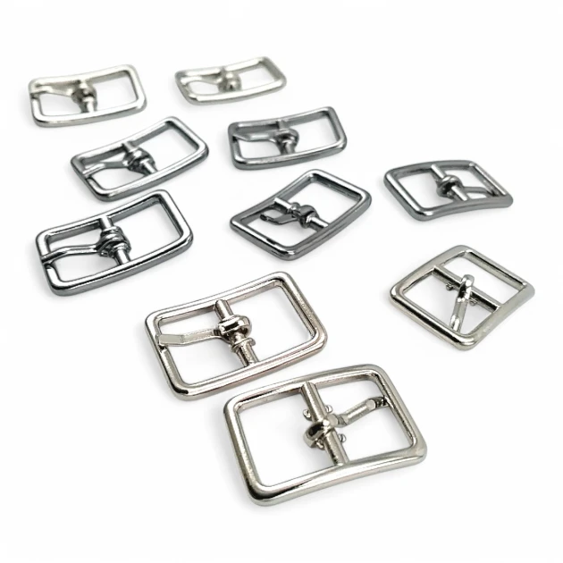 Shoe Buckle - 1 cm - 0,40" Metal Buckle E 2263