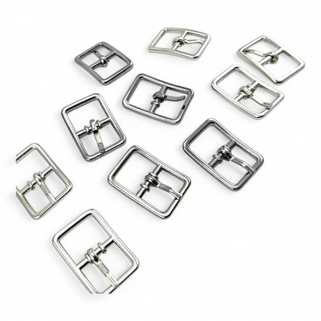 Shoe Buckle - 1 cm - 0,40" Metal Buckle E 2263