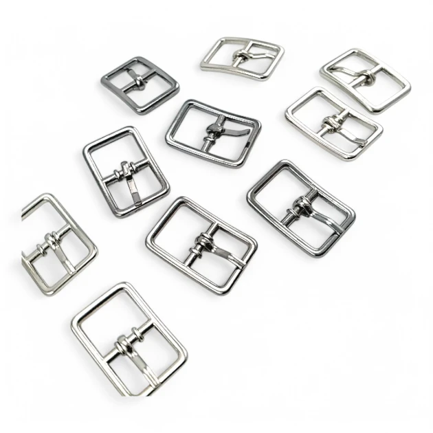 Shoe Buckle - 1 cm - 0,40" Metal Buckle E 2263