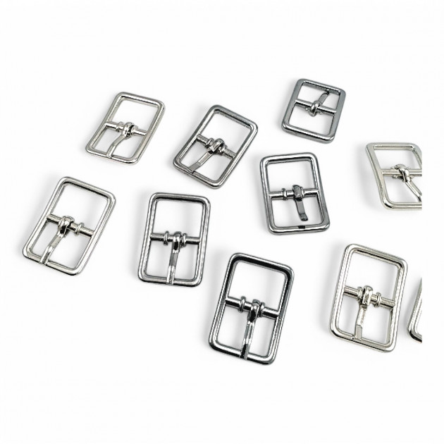 Shoe Buckle - 1 cm - 0,40" Metal Buckle E 2263