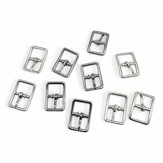 Shoe Buckle - 1 cm - 0,40" Metal Buckle E 2263