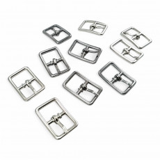 Shoe Buckle - 1 cm - 0,40" Metal Buckle E 2263