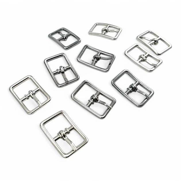 Shoe Buckle - 1 cm - 0,40" Metal Buckle E 2263